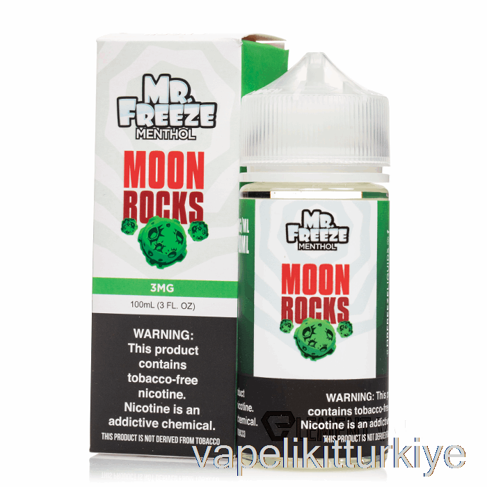 Vape Likit Moonrocks - Mr Frozen - 100ml 3mg